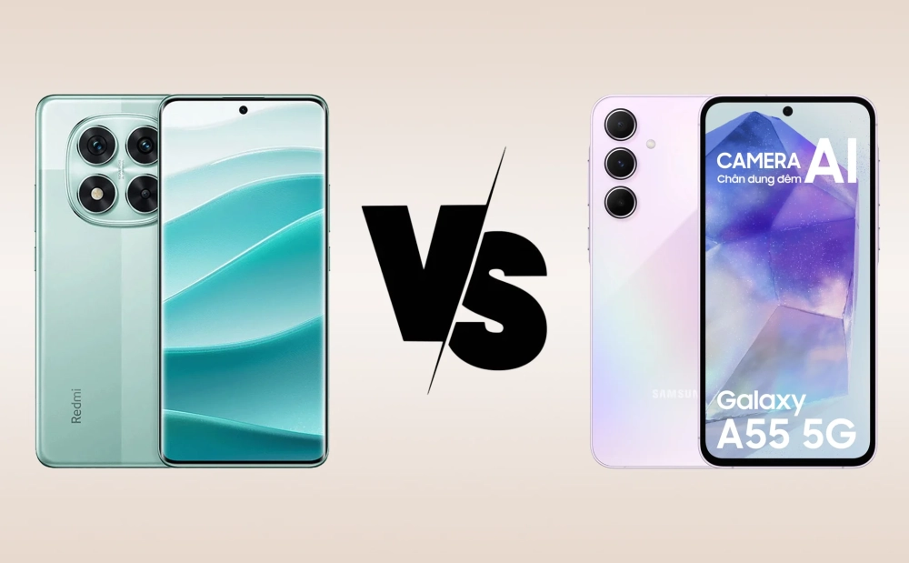 So sánh thiết kế mặt lưng của Xiaomi Redmi Note 14 Pro Plus, Samsung Galaxy A55 và OPPO Reno12 5G với cụm camera nổi bật.